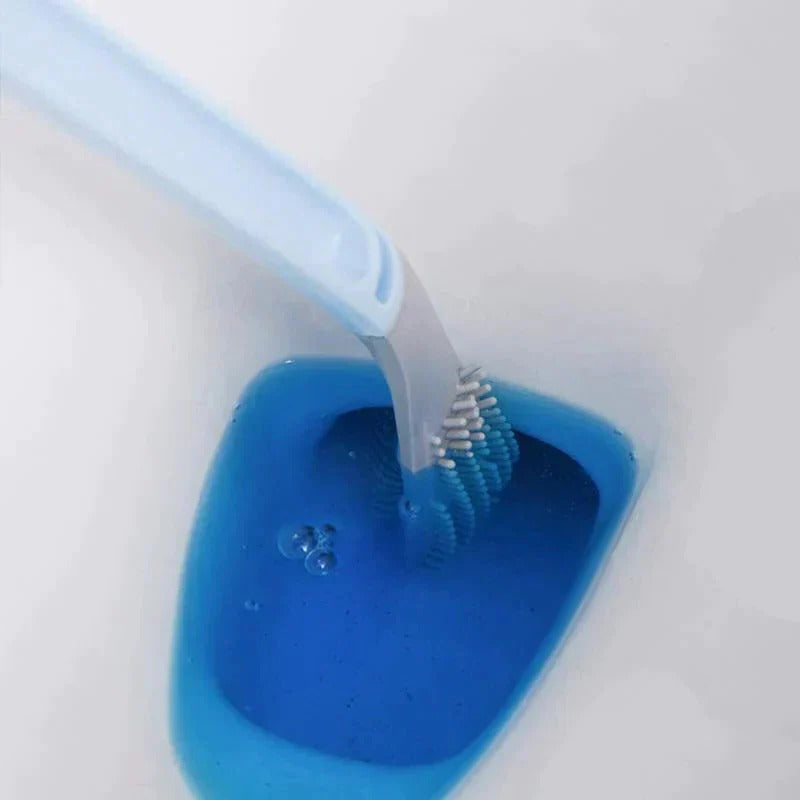 Belro self-cleaning hygienic toilet brush with ergonomic handle and modern design, suitable for bathroom cleaning.