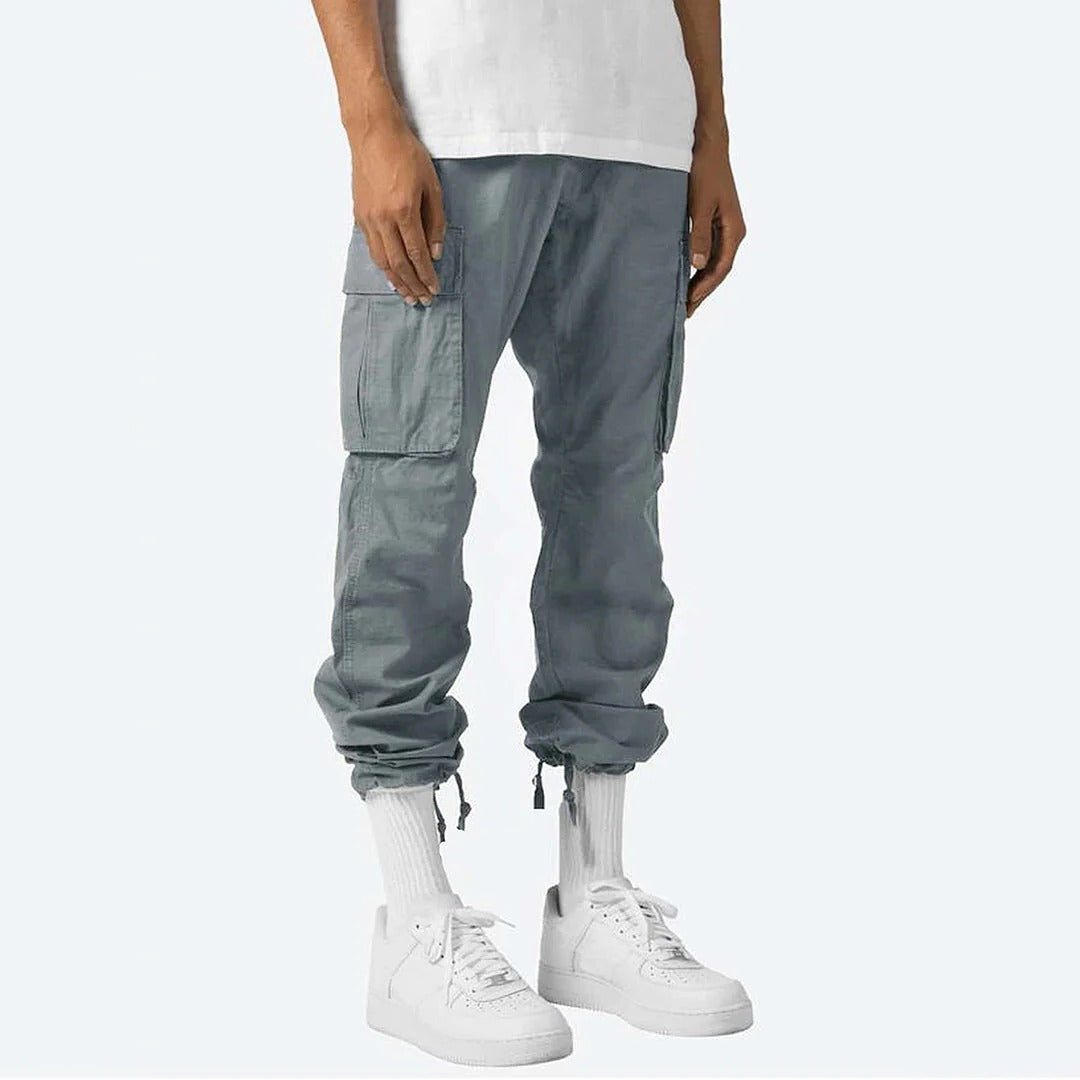 Men's cargo pants by Belro with multiple pockets, casual fit, and durable fabric, perfect for everyday wear.