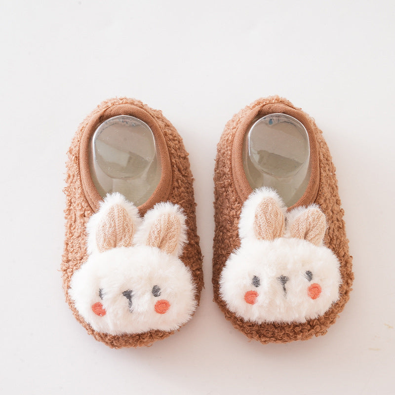 Belro baby sock shoes in soft fabric, featuring elastic ankle band and cute design for comfortable infant footwear.