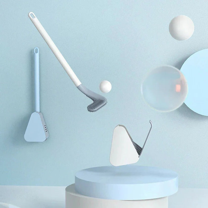 Belro self-cleaning hygienic toilet brush for men, featuring a sleek design and durable bristles for effective cleaning.