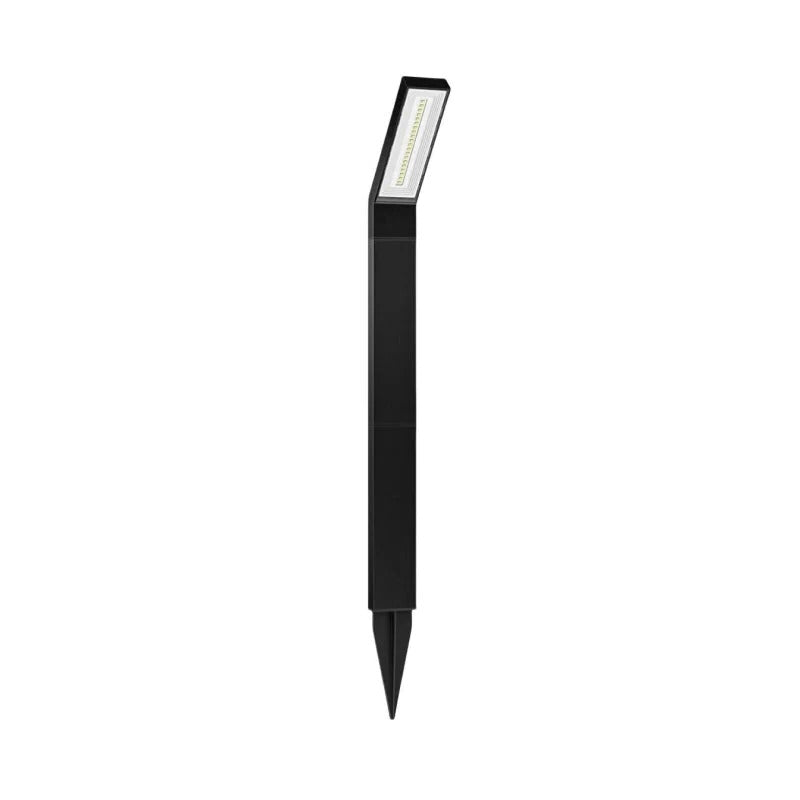Belro solar pathway lights illuminating a garden path, ideal for outdoor home and garden lighting.