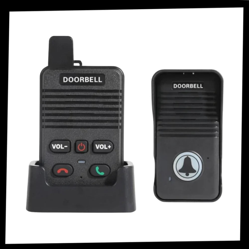 Belro Advance Communication Intercom Doorbell with sleek electronic design and user-friendly interface