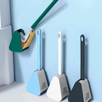 Belro self-cleaning hygienic toilet brush with sleek design, suitable for bathroom cleaning and hygiene.