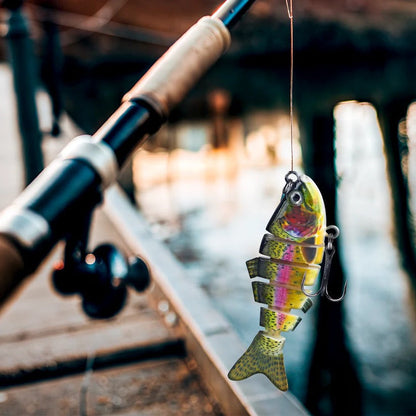 Belro swimming lure for outdoor fishing, featuring realistic design and vibrant colors, ideal for freshwater and saltwater fishing.