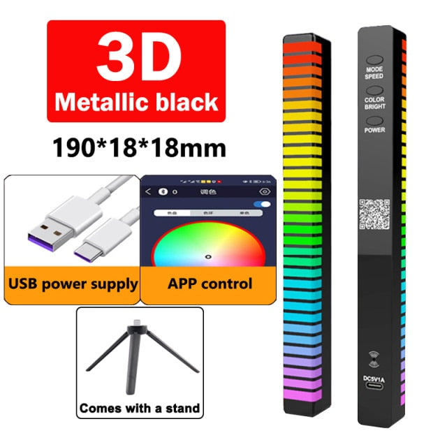 Belro Rhythm LED Light Bar showcasing colorful illuminated strips for electronics and lighting applications