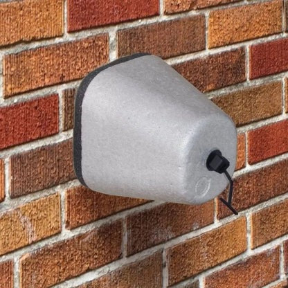 Belro outdoor tap cover accessory for umbrellas, showing a weatherproof protective cover on a garden outdoor tap.