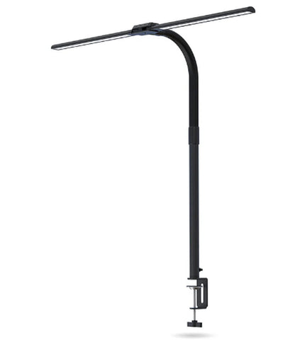 Belro DeskLight electronic desk lamp with adjustable arm and bright LED lighting for workspace illumination.