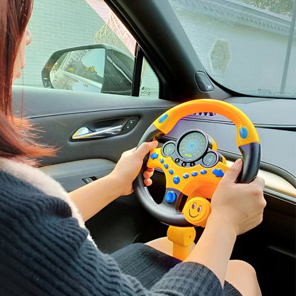 Belro steering toy for cats, an interactive educational driving simulator designed to entertain and engage pets.