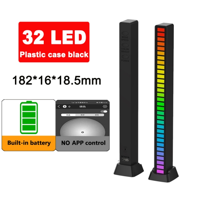 Belro Rhythm LED Light Bar showcasing colorful illuminated strips for electronic lighting effects