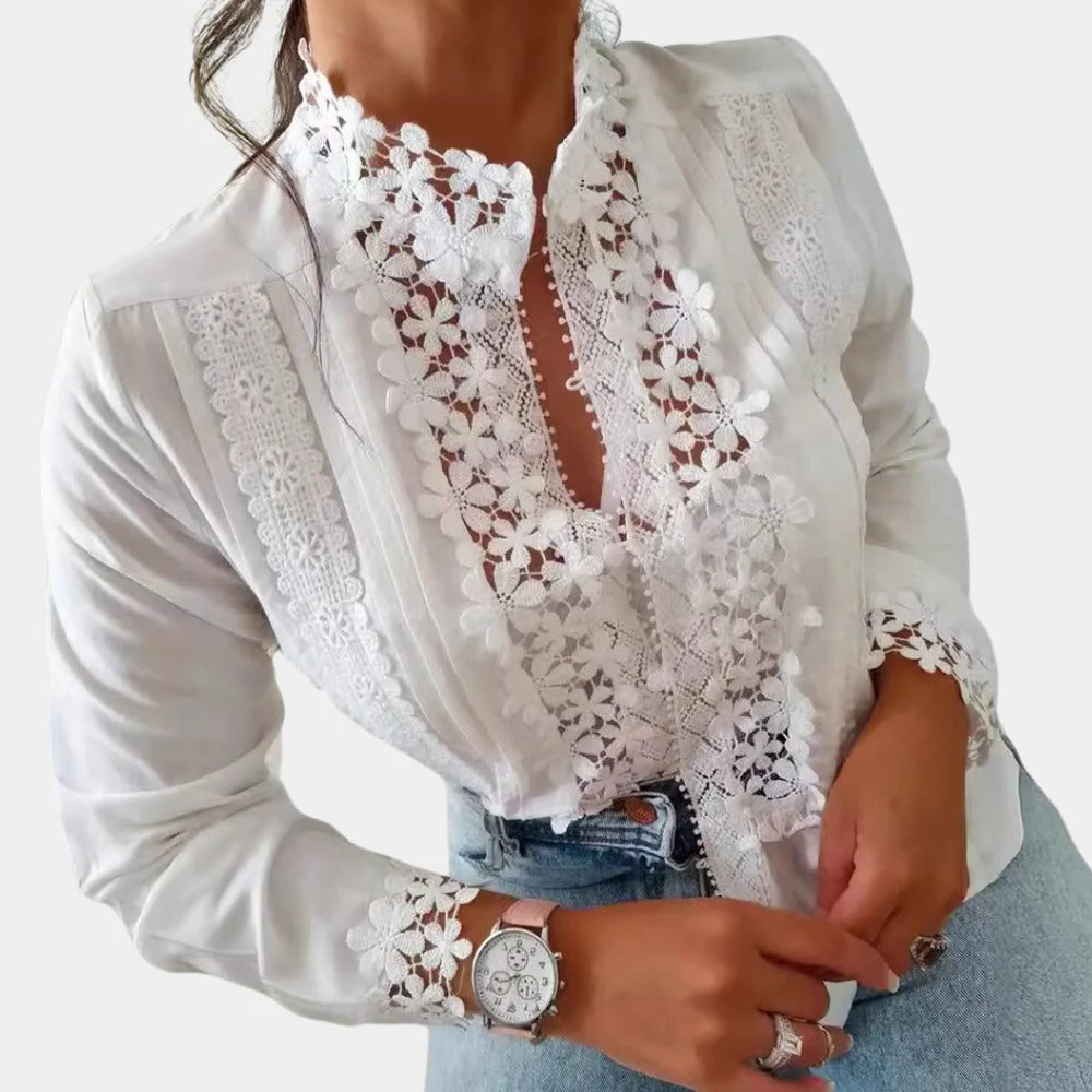Belro elegant women's blouse featuring a stylish, lightweight top with a classic design and soft fabric for versatile wear.