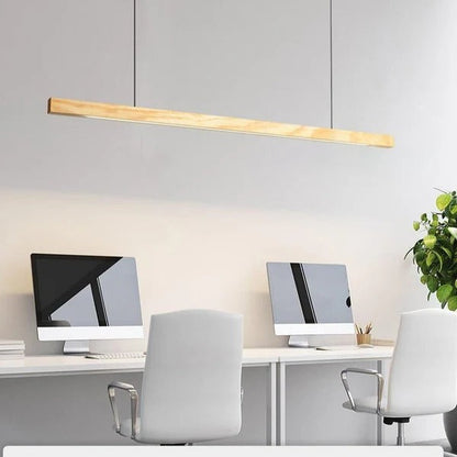 Belro LED pendant light with sleek modern design, hanging as a stylish jewelry accessory or decorative necklace.