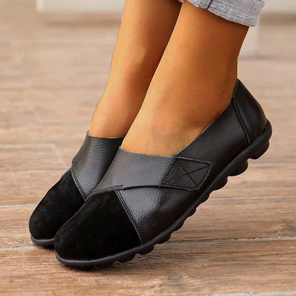 Belro premium genuine leather loafers showcasing smooth, comfortable footwear with classic design and polished finish.