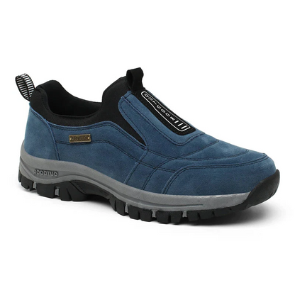 Belro orthopedic hiking shoes featuring supportive design and durable material, ideal for outdoor health and comfort.