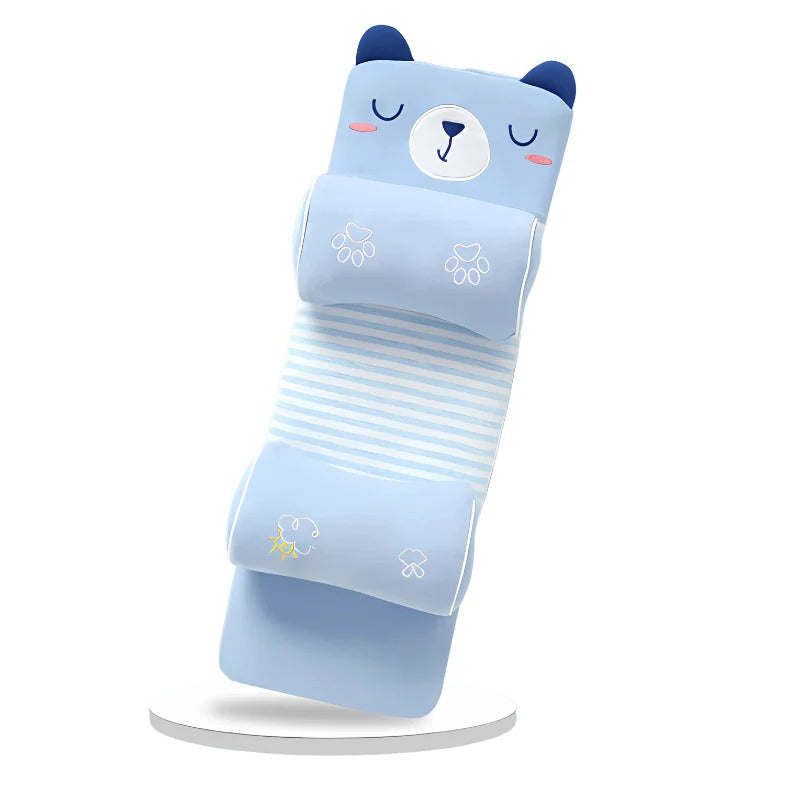 Belro Kids ergonomic baby head support pillow with soft, cushioned design for comfortable sleep and proper head alignment.
