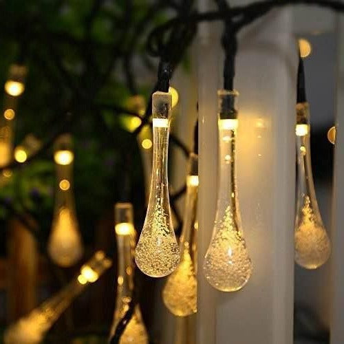 Belro solar powered string lights with 20 LEDs, 15.7 feet long, ideal for outdoor home and garden decoration.