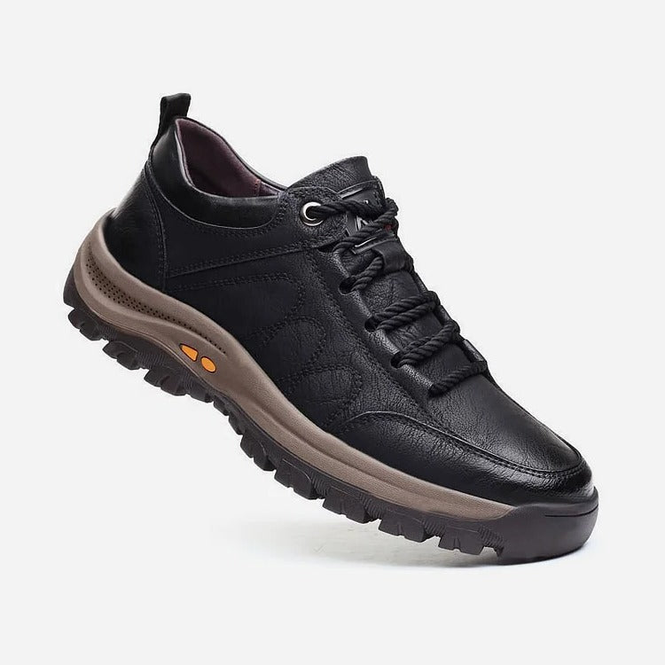 Men’s casual Belro shoes with hand-stitched design, arch support, and non-slip breathable soles, ideal for everyday comfort.