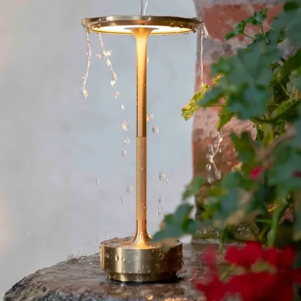 Belro Bailey table lamp with modern design, white shade and sleek base, perfect for desk or workspace lighting.