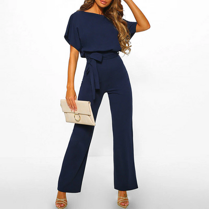Belro simple and chic jumpsuit, stylish clothing with a sleek design, displayed on a hanger or worn model.