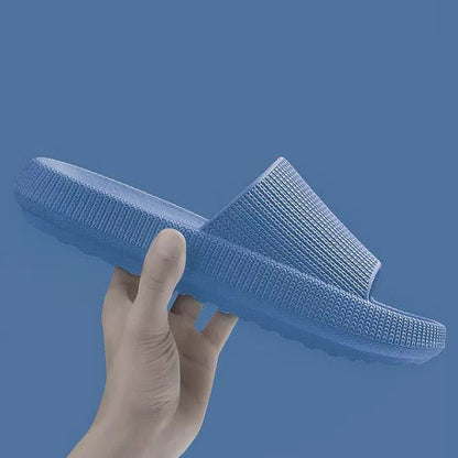 Belro Cloud Slippers Orthopedic Sandals showing cushioned footbed and soft fabric straps for comfortable, supportive footwear.