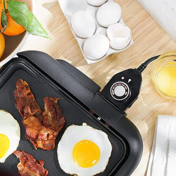 Large Belro pancake griddle maker for home kitchen, 24-inch non-stick cooking surface for breakfast and brunch cooking.