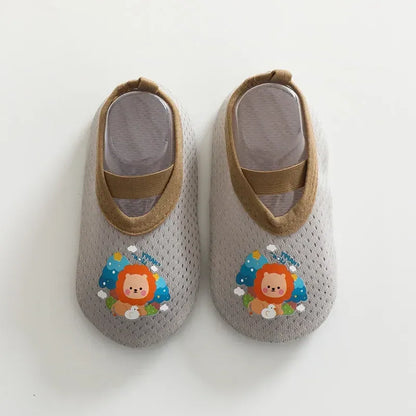 Belro baby cartoon non-slip shoes with colorful design and soft sole, perfect for toddler footwear.