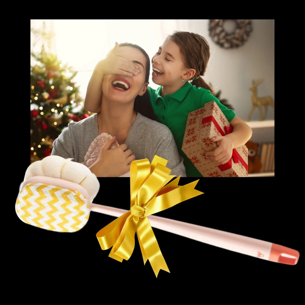 Belro exfoliating body scrubber bath brush for smooth skin, featuring a textured handle and durable bristles for effective cleansing.