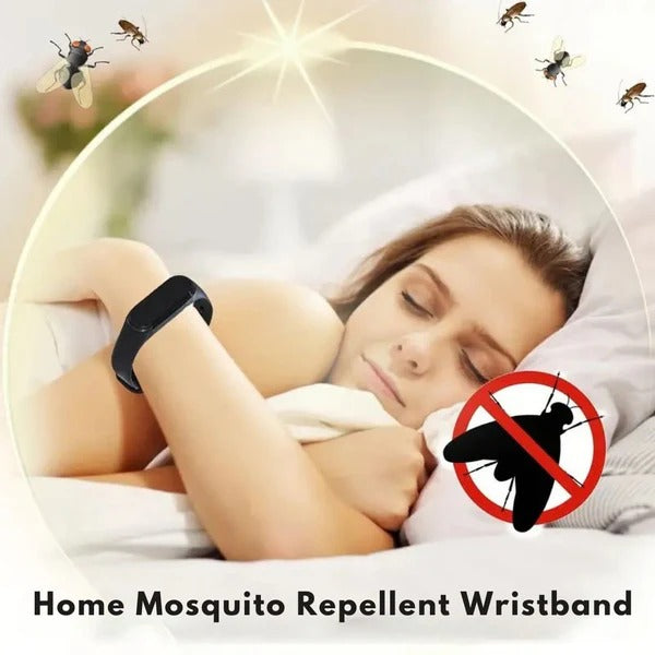 Belro mosquito repellent wristband, flexible accessory with adjustable strap designed to keep insects away.