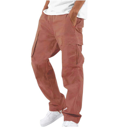 Belro men's cargo pants featuring multiple pockets, relaxed fit, and durable fabric, ideal for casual and outdoor wear.