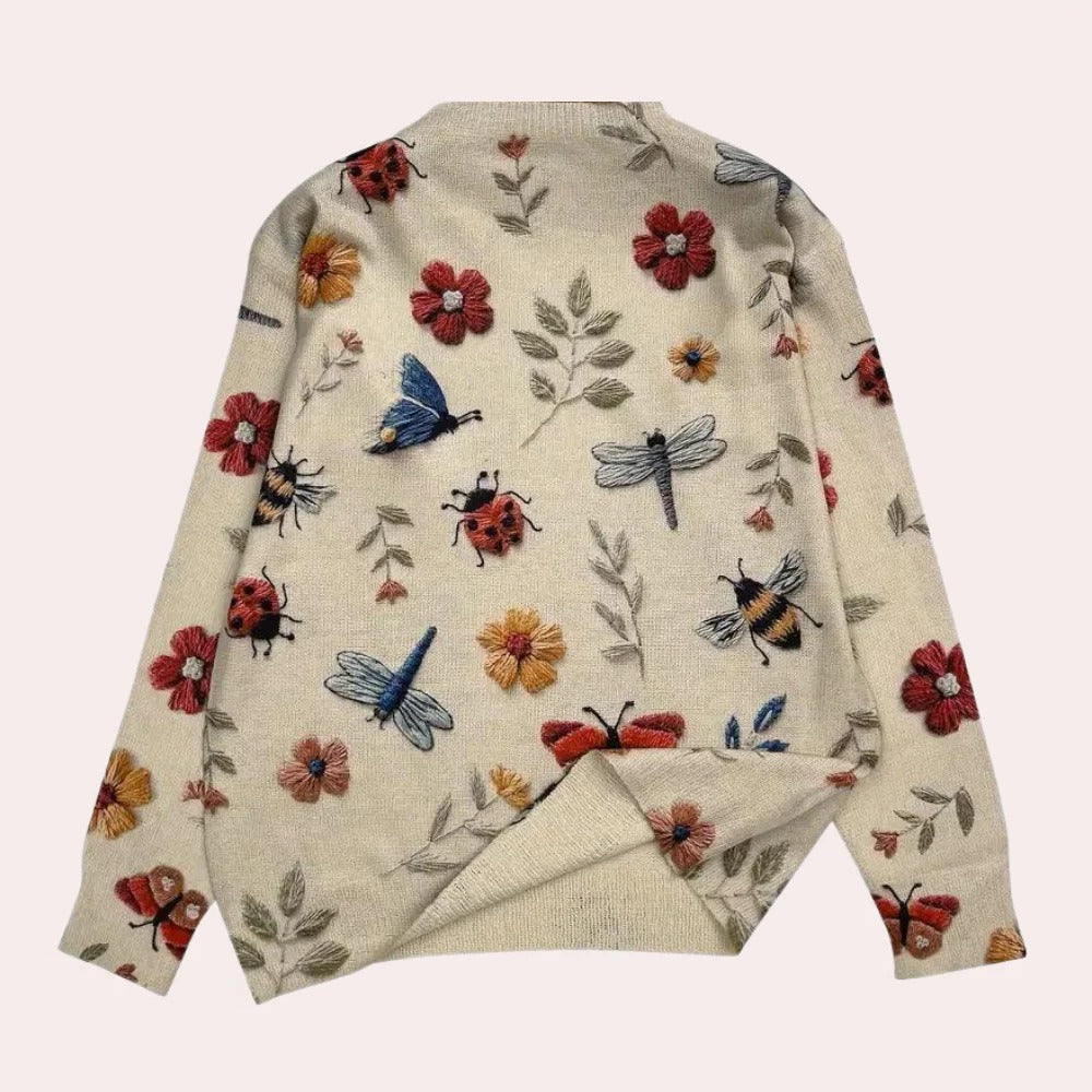 Belro women's fashionable sweater featuring a cozy knit design and stylish fit, perfect for casual and chic outfits.