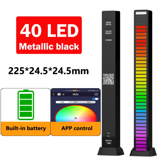 Belro Rhythm LED Light Bar showcasing colorful, vibrant LED lighting for electronics and ambient lighting applications