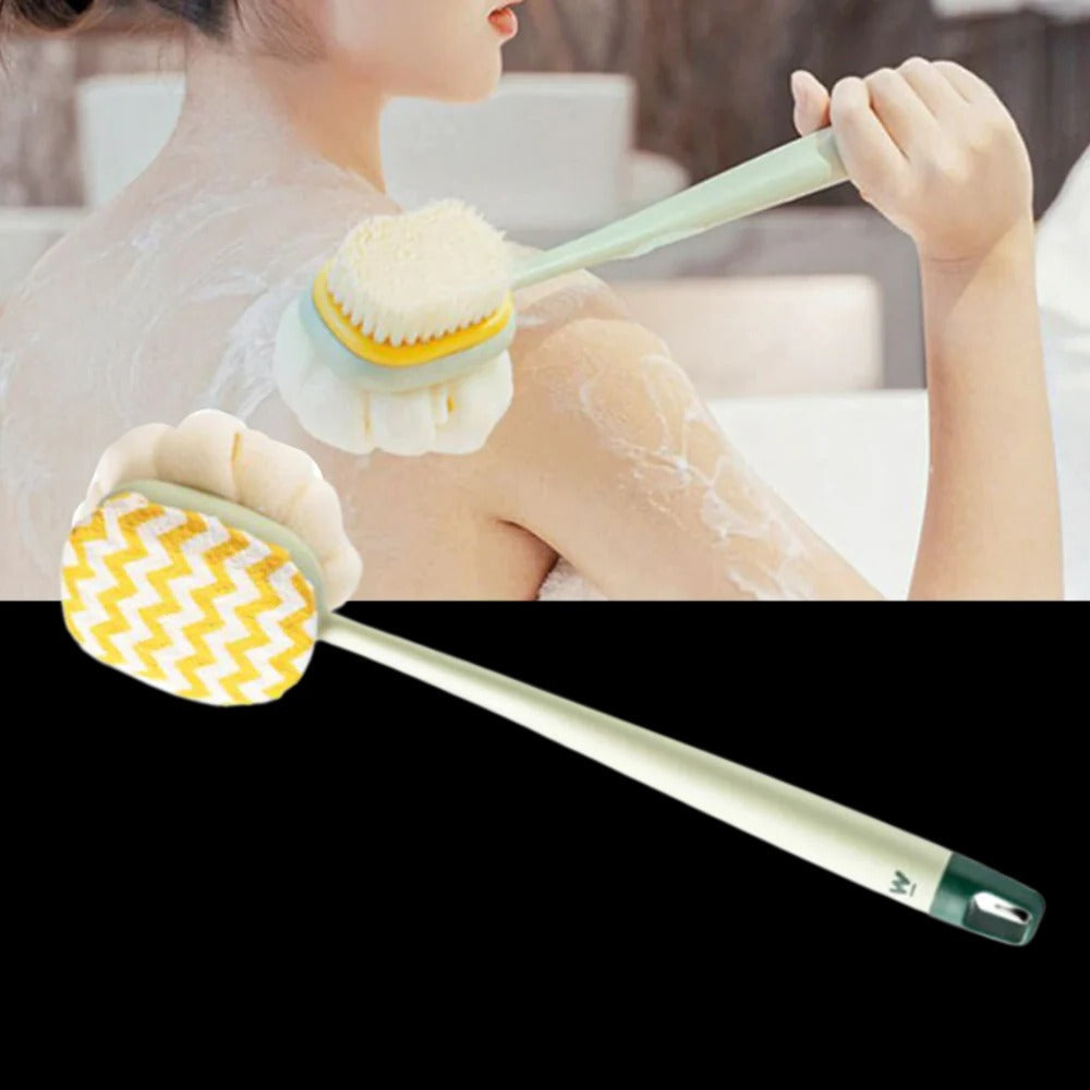 Belro exfoliating body scrubber bath brush with textured bristles for gentle skin exfoliation and cleansing.