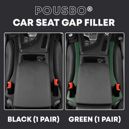 Belro Auto Gap Safety Fillers inside a car, designed to fill gaps between seats and center consoles for a cleaner interior.
