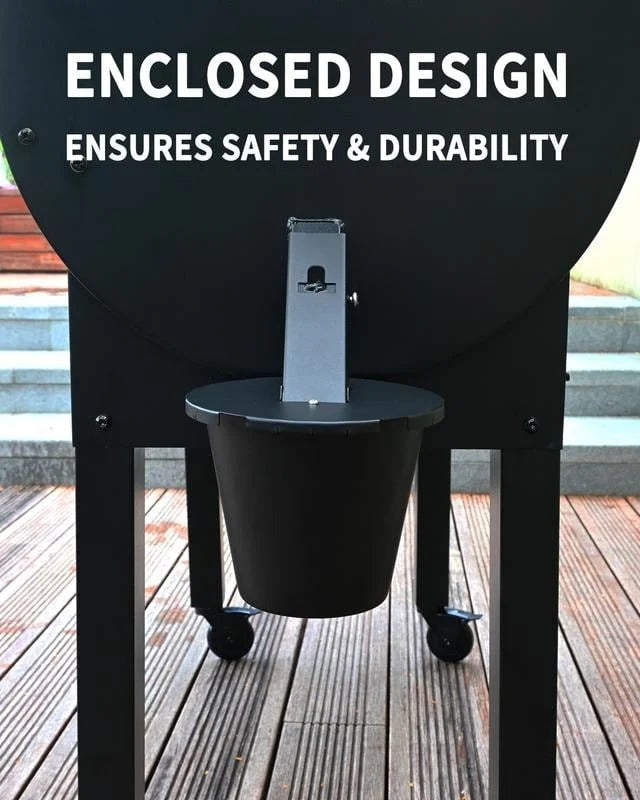 Belro upgraded grill grease collector for kitchen and outdoor grilling, featuring a sleek design with easy-to-clean components.