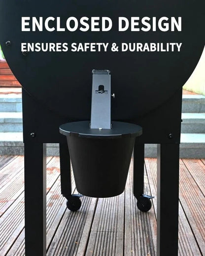 Belro upgraded grill grease collector for kitchen and outdoor grilling, featuring a sleek design with easy-to-clean components.
