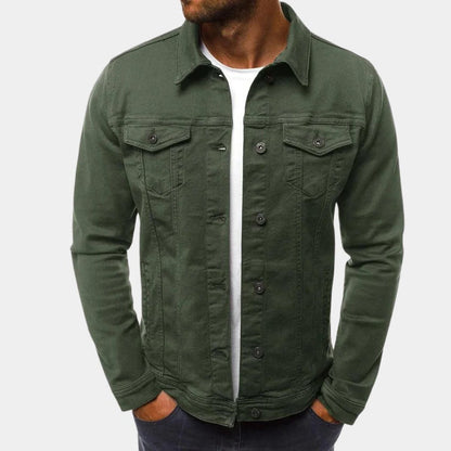 Belro stylish classic men's shirt in light blue with button-down collar, long sleeves, and tailored fit.