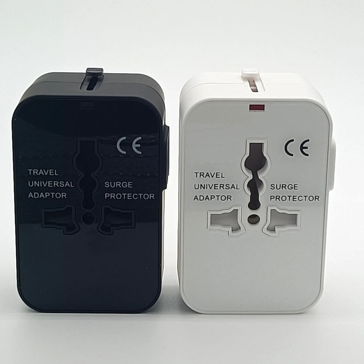 Belro worldwide travel adapter with dual USB charging ports, compact electronic device for international travel and device charging