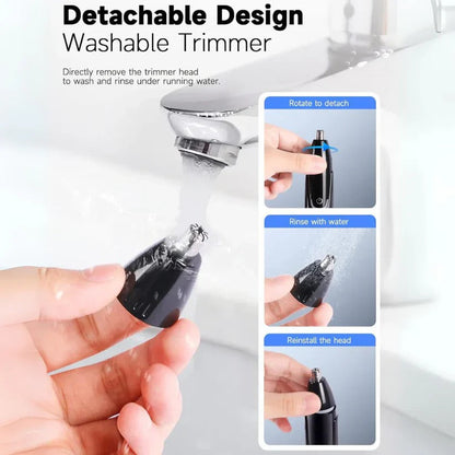 Belro rechargeable nose and ear hair trimmer with compact design, suitable for personal grooming and easy to use.