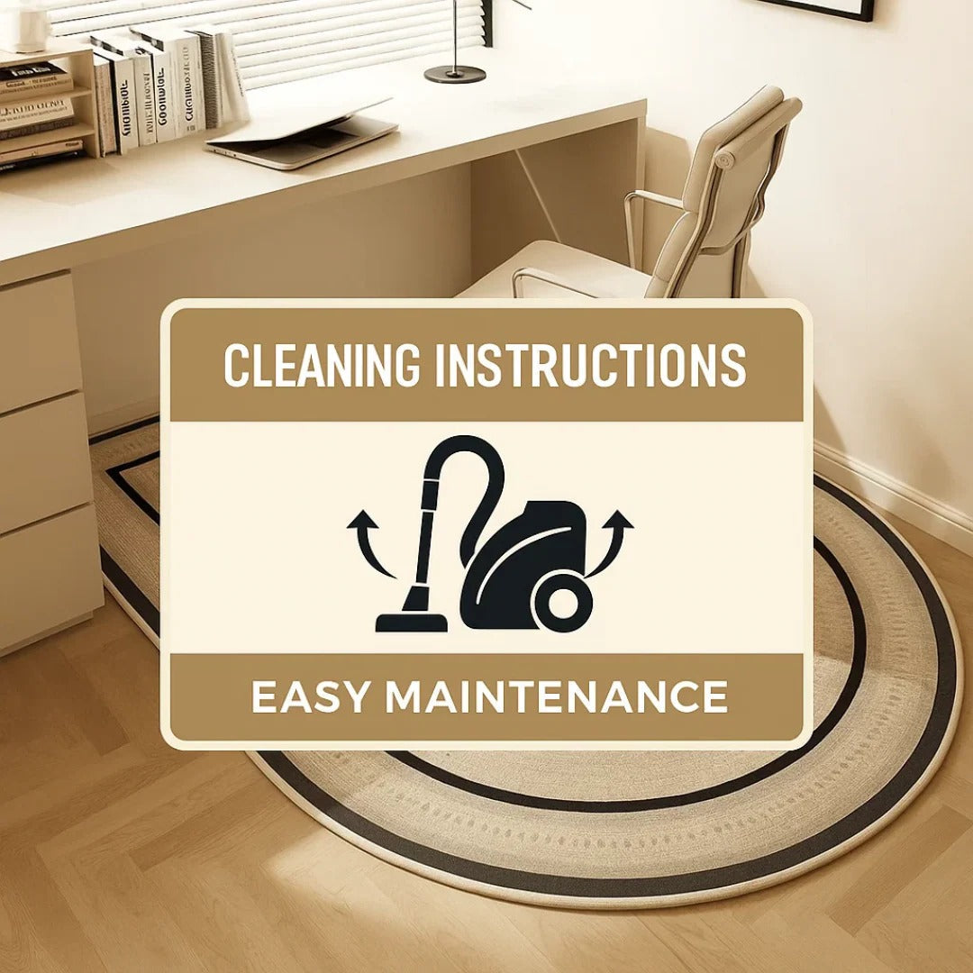 Belro office chair mat with floor protection for home and office, showing a clear, durable plastic surface on a wooden floor.