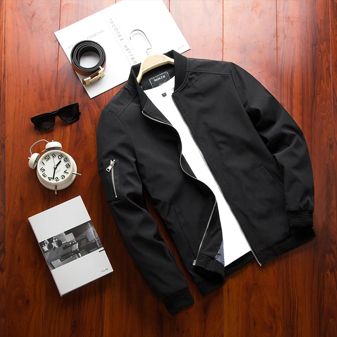 Men's short summer jacket by Belro, stylish lightweight outerwear with a casual fit, suitable for warm weather.