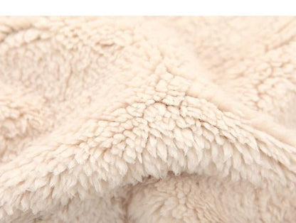 Men's warm fleece winter coat by Belro, featuring a cozy fleece fabric, hood, and full front zipper for cold weather comfort.