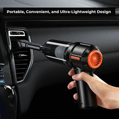 Belro cordless car vacuum cleaner with handheld design and attached cleaning nozzle, ideal for vehicle interior cleaning.