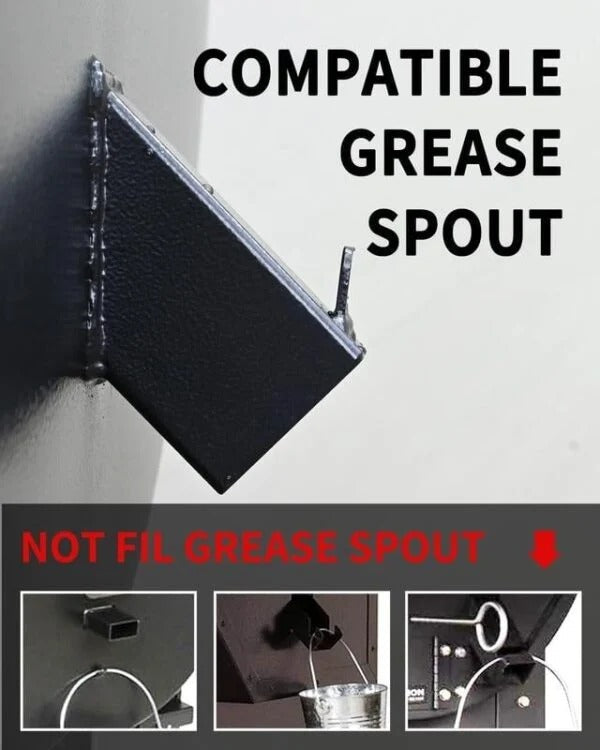 Belro upgraded grill grease collector for kitchen and outdoor grilling, with a durable, easy-to-clean design for kitchen or outdoor use.