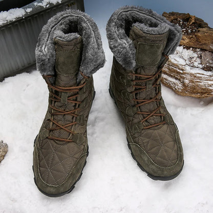 Belro men's winter boots, warm and comfortable footwear with durable design, suitable for cold weather conditions.