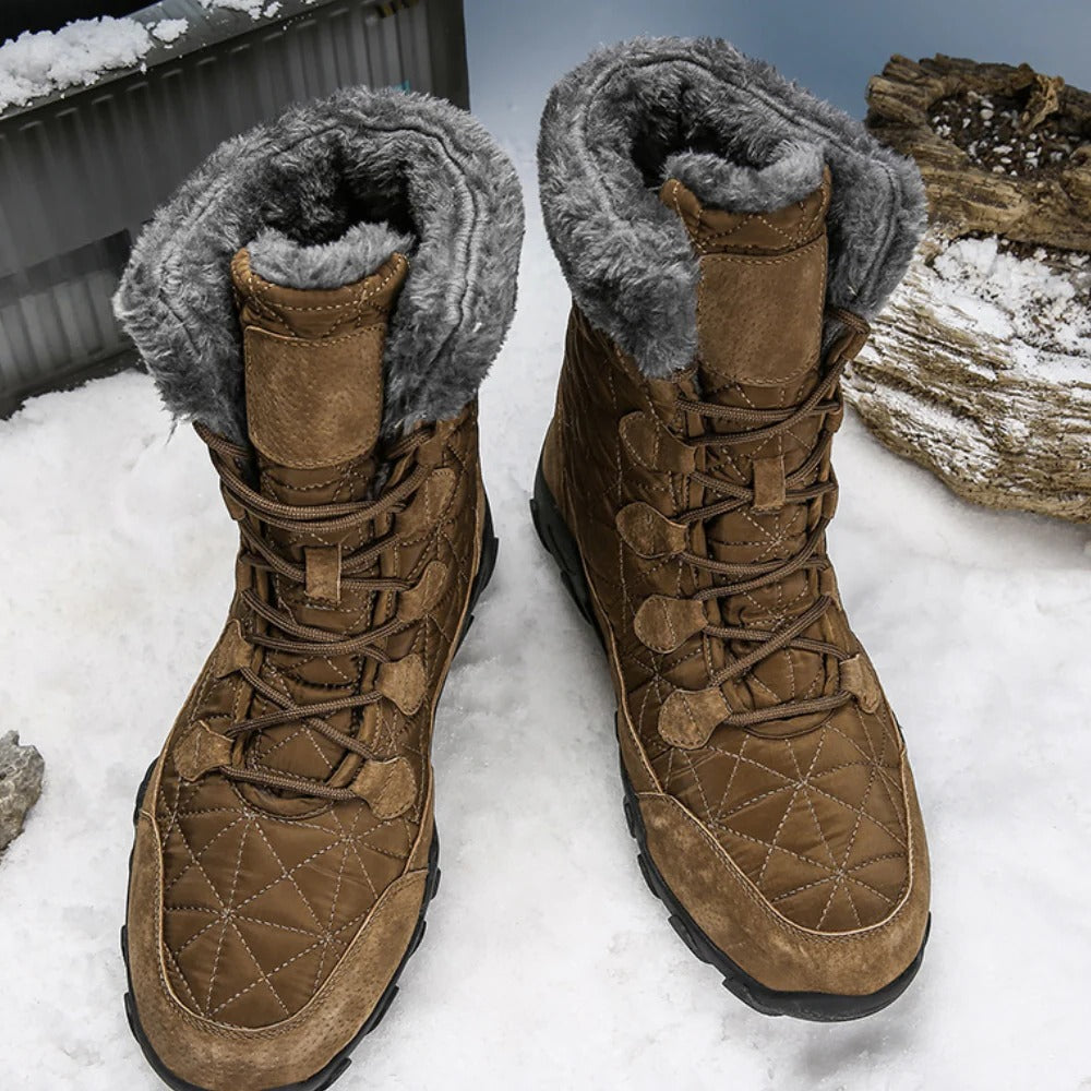 Belro men's winter boots, warm and comfortable footwear with sturdy soles and insulated lining for cold weather.