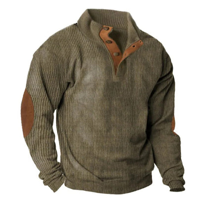 Belro men's automotive sweater featuring a comfortable design with detailed stitching and a stylish fit.