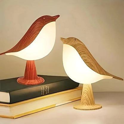Belro Bird Lamp with adjustable color lighting and aroma diffuser, featuring a sleek bird-shaped design for health and beauty use.