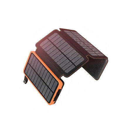 Belro high-capacity solar power bank with multiple USB ports, outdoor charging for electronics and portable power on the go.