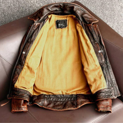 Belro premium retro men's jacket with stylish design, featuring a classic fit and detailed stitching, perfect for casual wear.