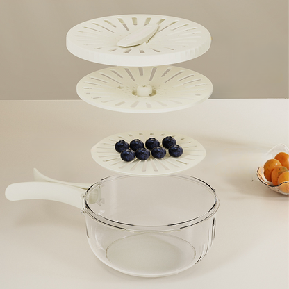 Belro multifunction washing basket for kitchen and laundry use, made of durable plastic with handles for easy carrying.