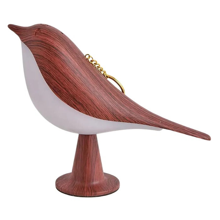 Belro Bird Lamp with adjustable colors and aroma diffuser, featuring a sleek design for relaxing ambiance and air scenting.